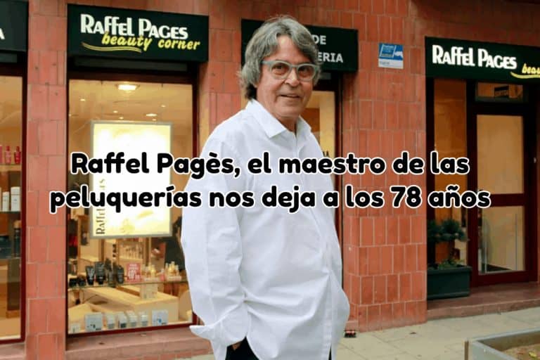 Las peluquerias de barcelona lloran la muerte de raffel pagès