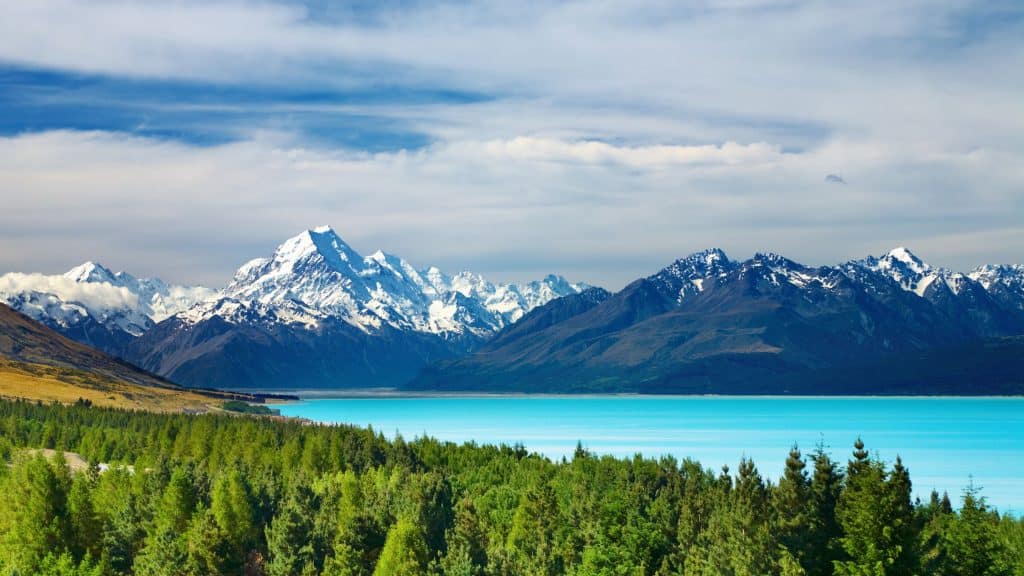 Imagen de los Alpes del Sur, Nueva Zelanda