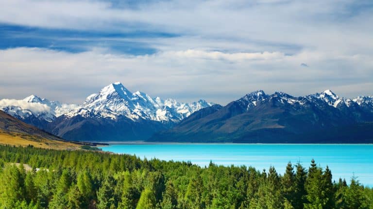 Imagen de los Alpes del Sur, Nueva Zelanda