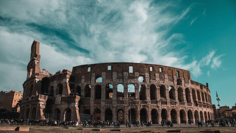 Imagen del Coliseo de Roma, Italia