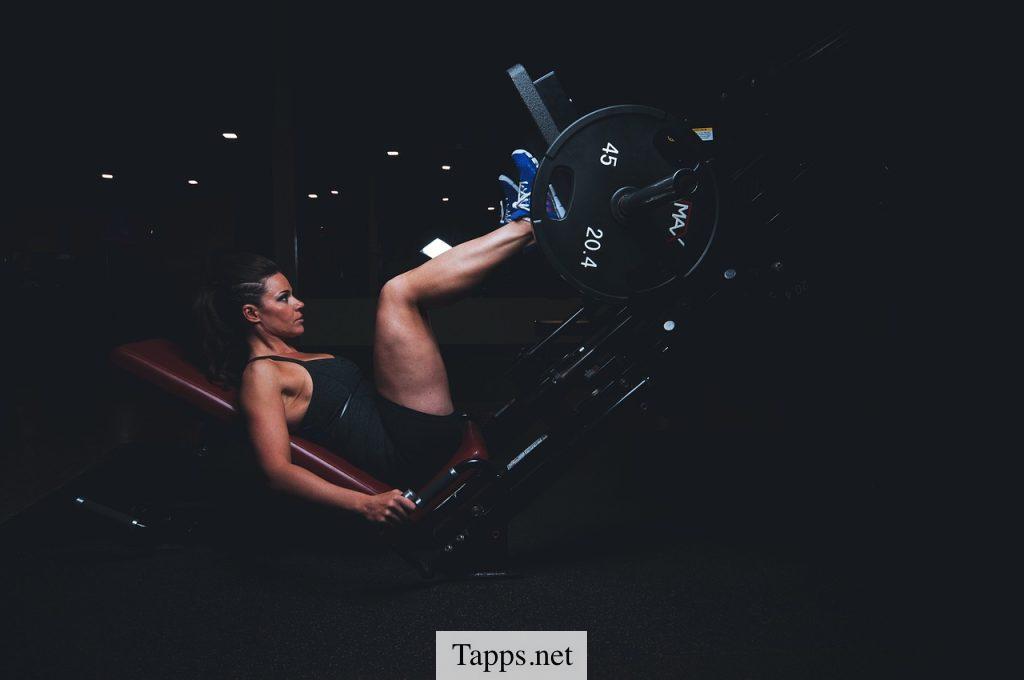 adult, gym, athlete