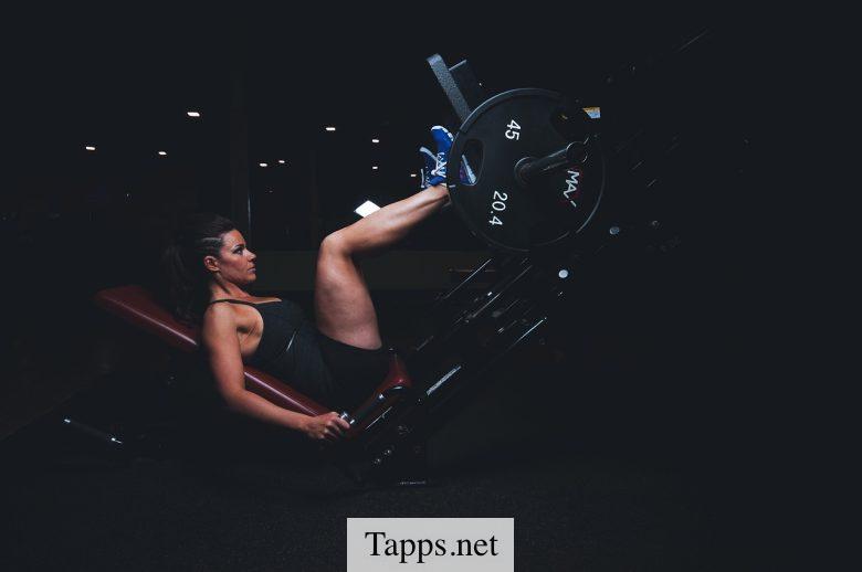 adult, gym, athlete