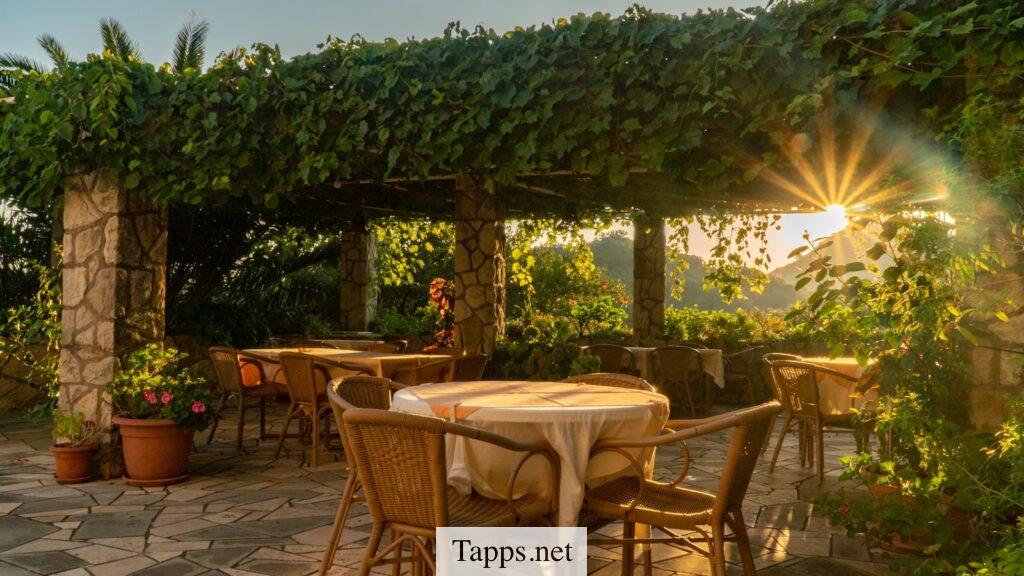 brown wooden table and chairs