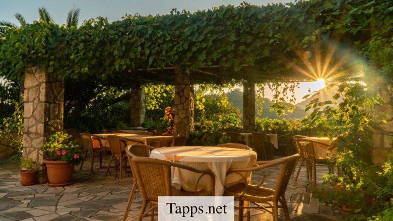 brown wooden table and chairs