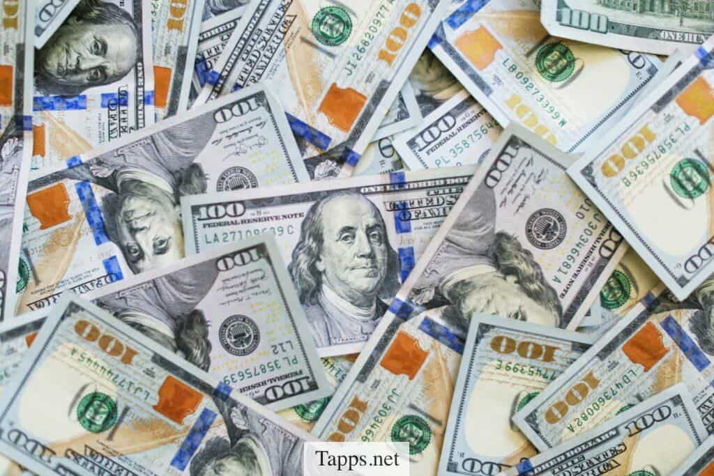 100 us dollar bill
