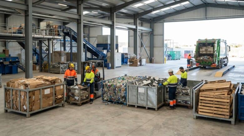 Gestión de residuos industriales dentro de un modelo de economía circular